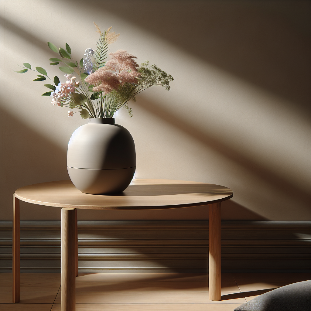Sleek Scandinavian Minimalist Vase