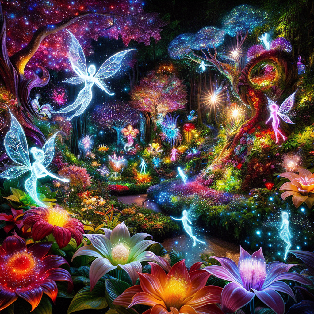 Celestial Garden of the Starry Fae