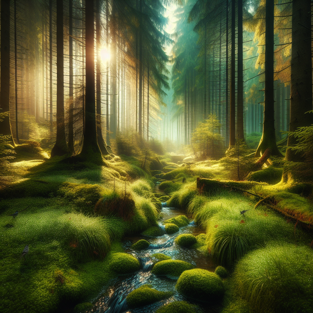 Whispering Pines: A Forest Symphony