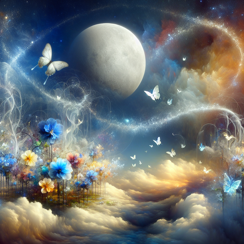 Ethereal Dreams: The Floating Garden