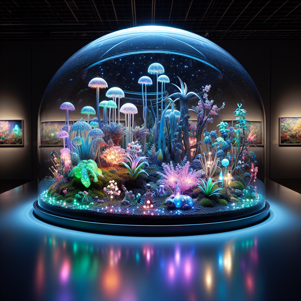 Galactic Garden: The Cosmic Terrarium