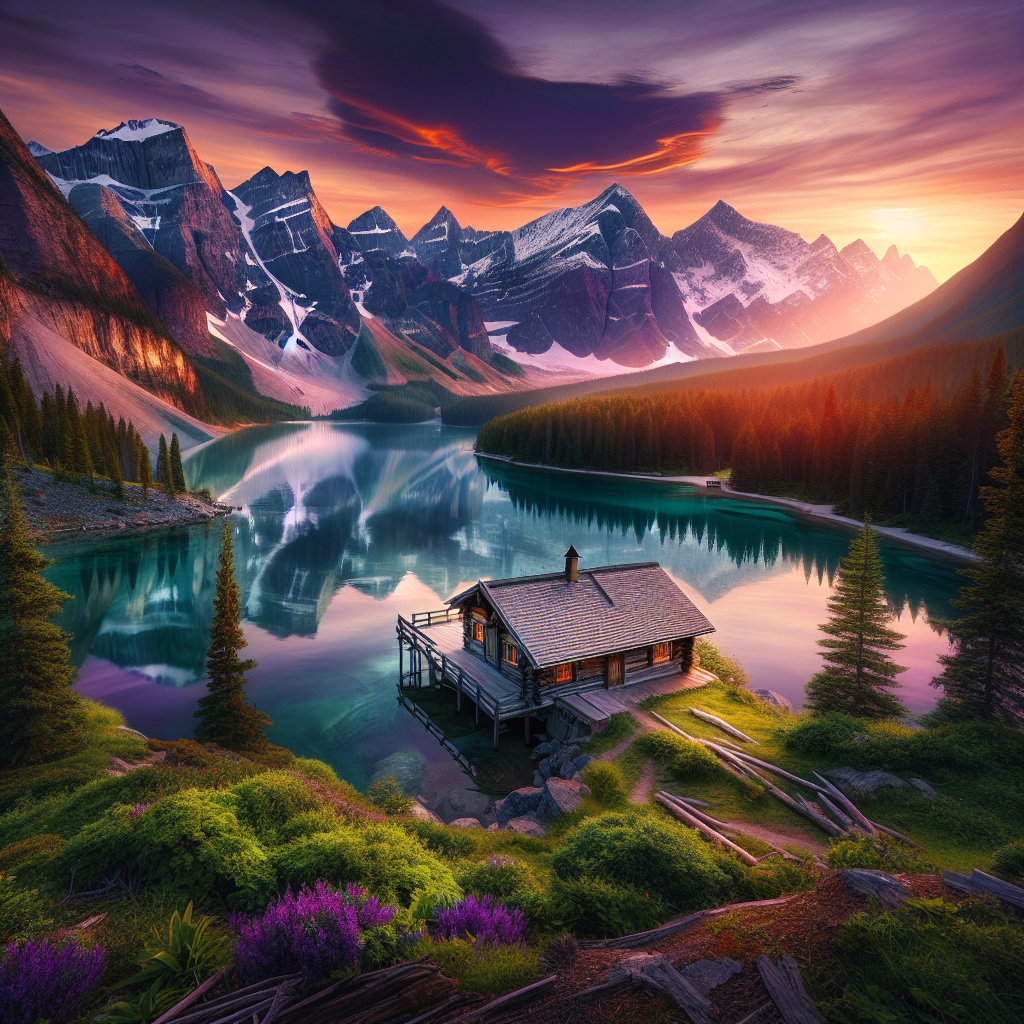 Whispers of the Wind: A Serene Mountain Retreat