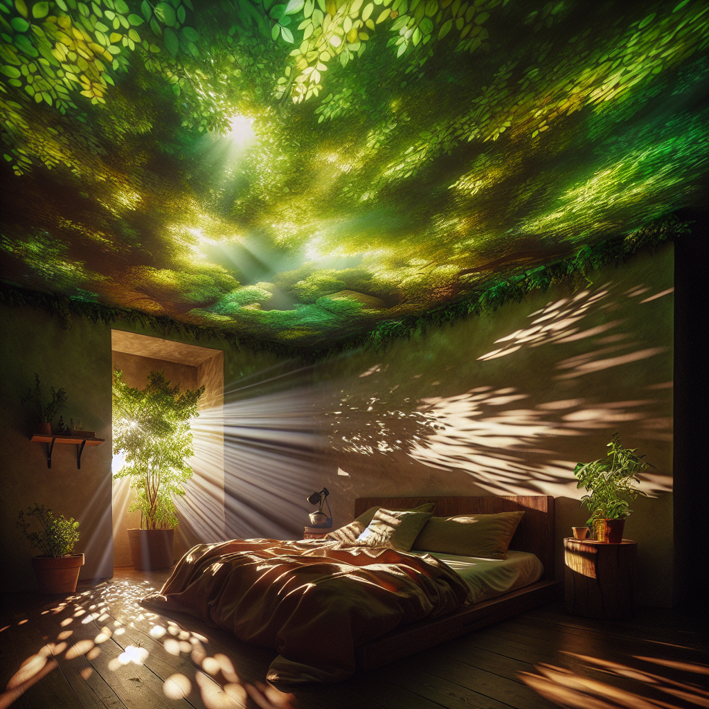 Ethereal Forest Canopy Light Projector