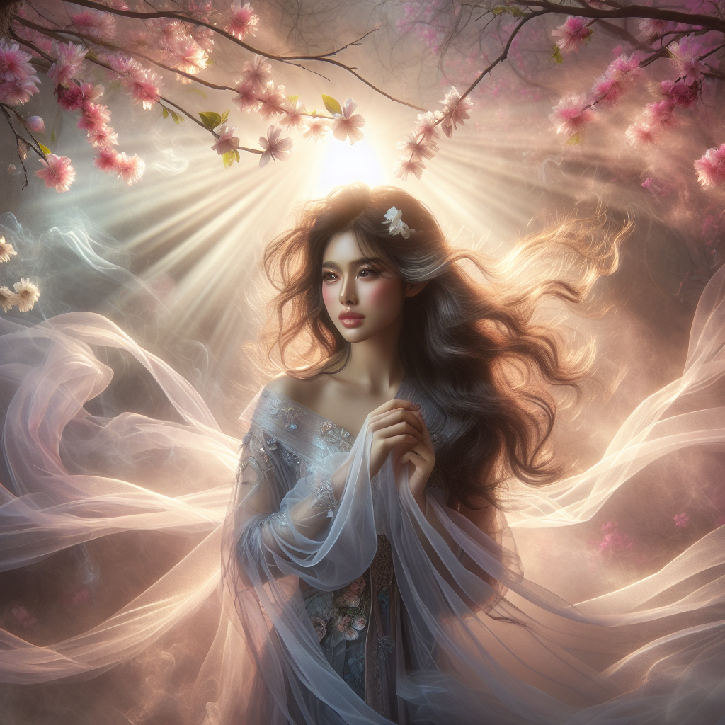 Whispers of the Wind: Ethereal Portraits